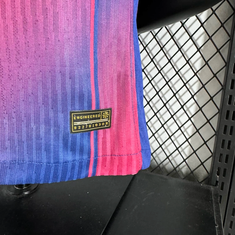 2025-26 Barcelona Special Fonts Player S-2XL