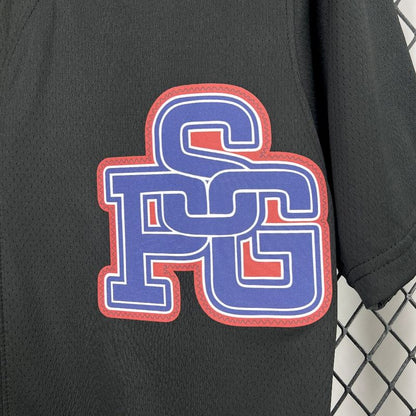 2025-26 Paris Baseball uniform Black S-2XL