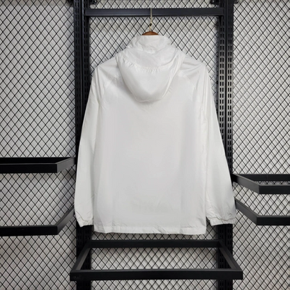 2025-26 Real Madrid White-Purple Windbreaker S-2XL