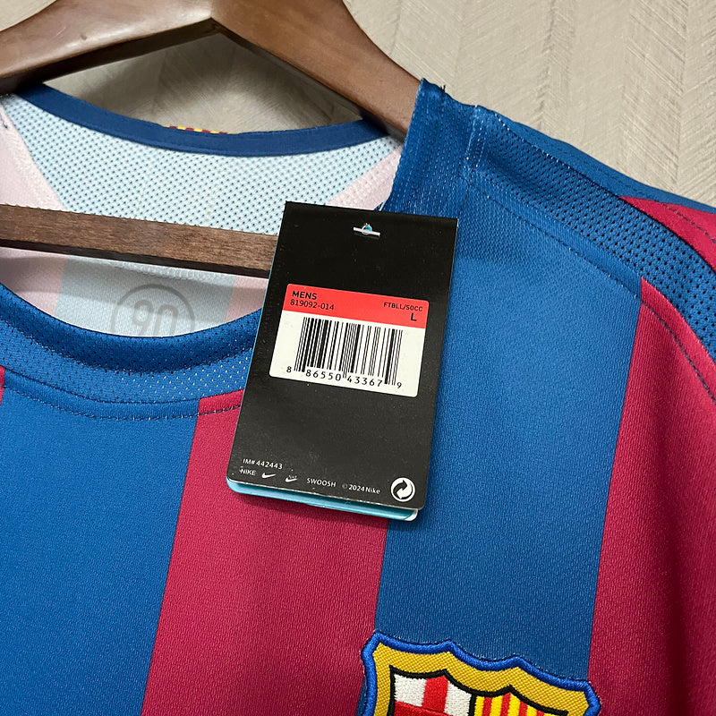 2005-06 Barcelona Home Retro S-XXL