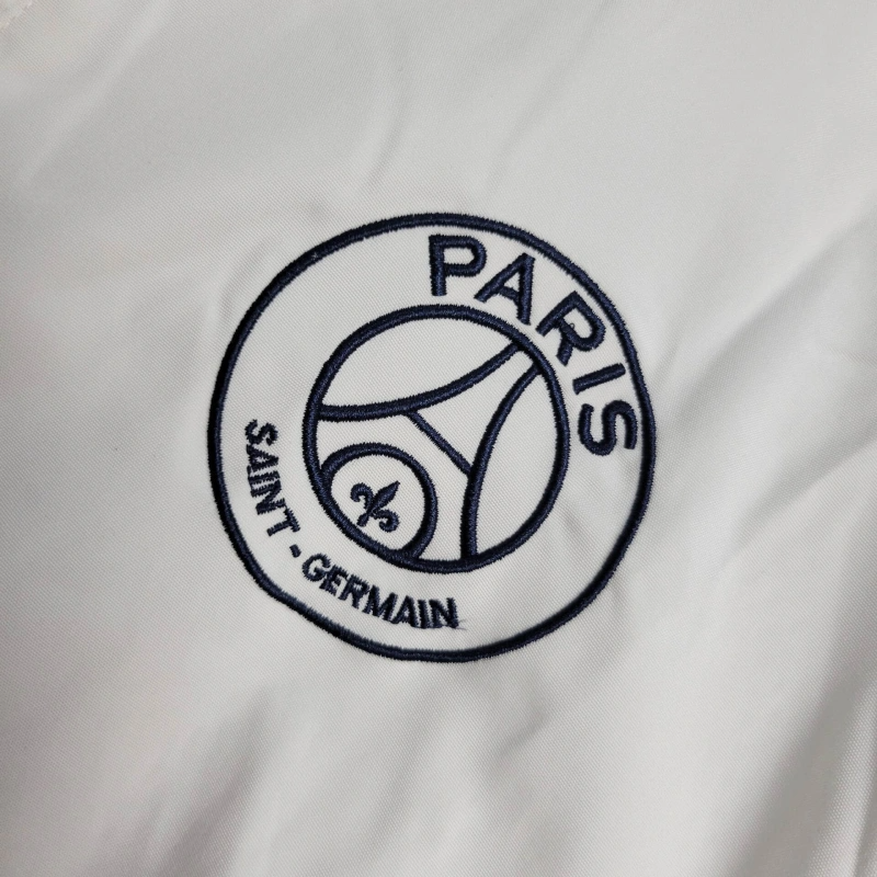 2025-26 Paris White Windbreaker S-2XL