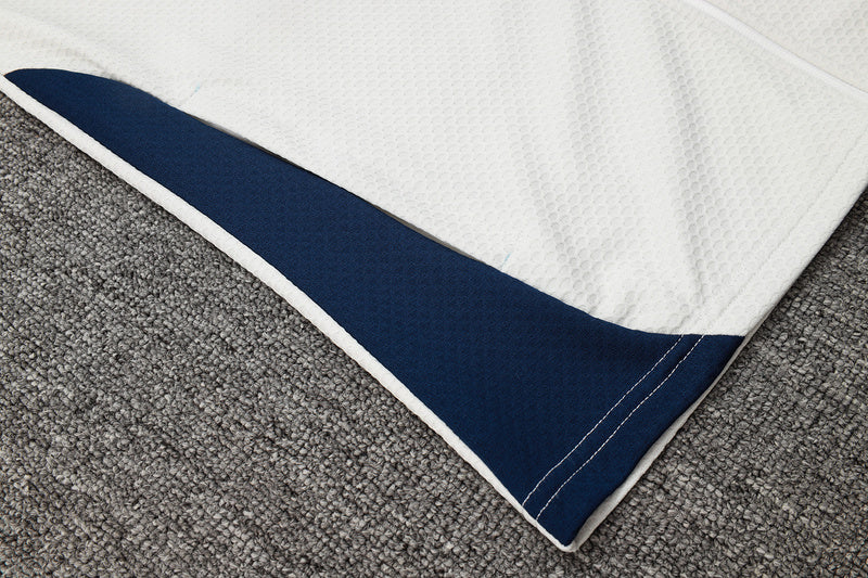 2025-26 Portugal White Adult long pull training suit S-2XL