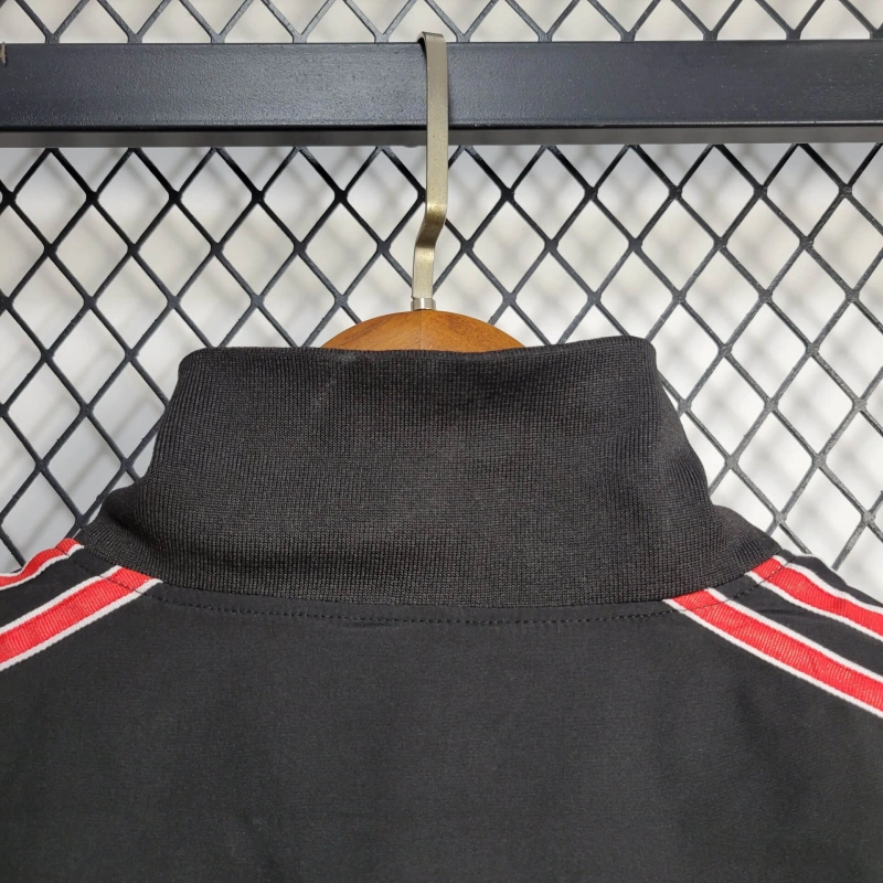 2025-26 Manchester United Black Windbreaker S-2XL