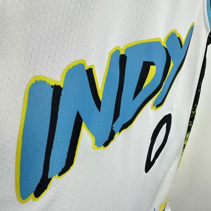 NBA 2024-25 Suns visitante púrpura No. 22 AYTON