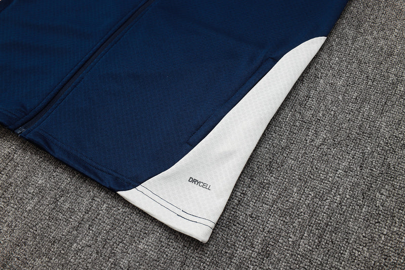 2023-24 Paris Saint-Germain PSG BEIGE Trainingsanzug-Set