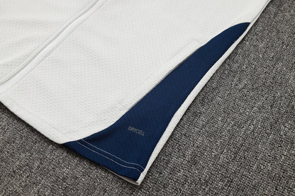 2025-26 Portugal White Adult long pull training suit S-2XL