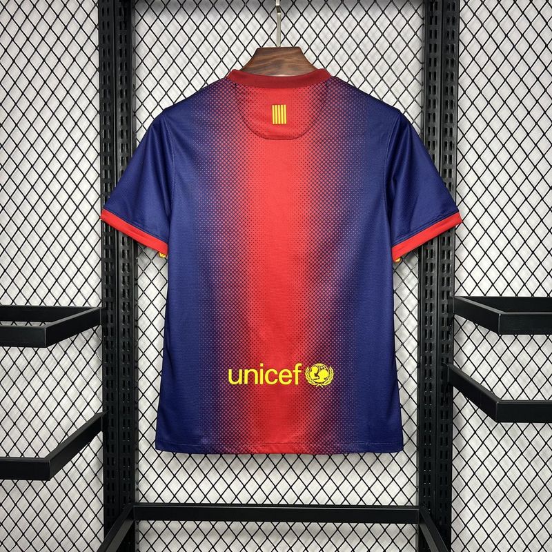 2012-13 Barcelona Home Retro S-XXL