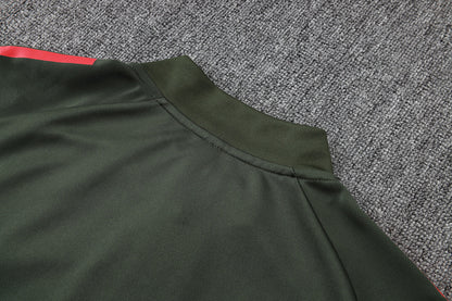 Conjunto de entrenamiento rojo del Bayern Múnich 2024-25 (tallas S-2XL)