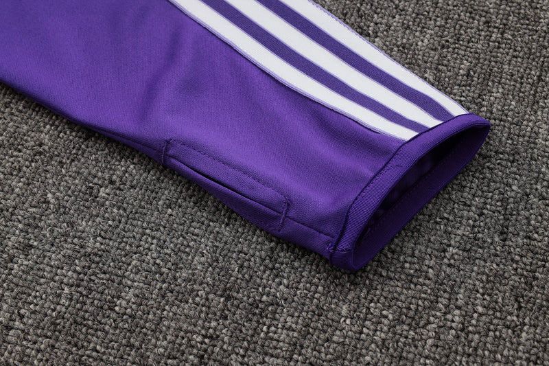 Conjunto de entrenamiento morado Edición especial del Real Madrid 2024-25 S-2XL