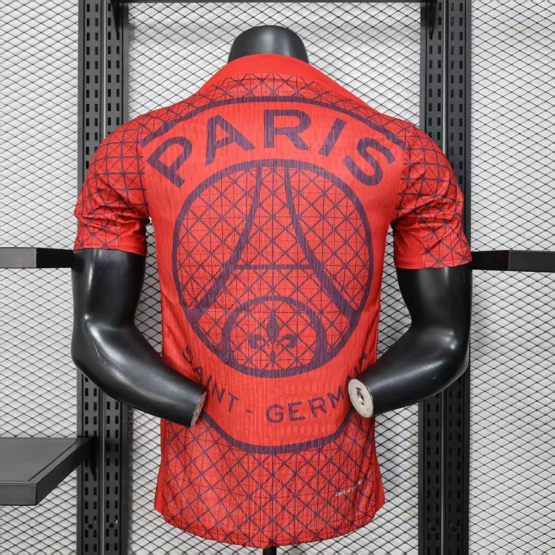 2025-26 Paris Special Red Player S-2XL