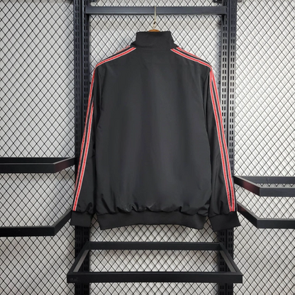 2025-26 Manchester United Black Windbreaker S-2XL