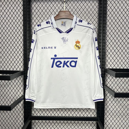 1994-95 Real Madrid Retro Long Sleeve S-XXL