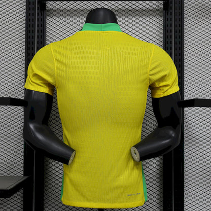 2025-26 Brazil Home Player S-XXXL