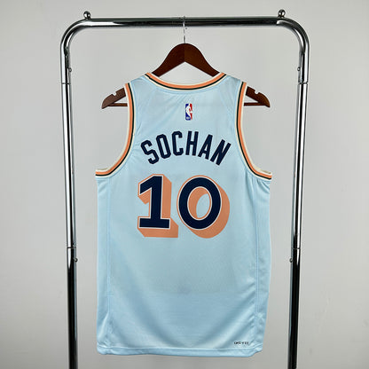 NBA 2024-25 Suns away purple No. 22 AYTON