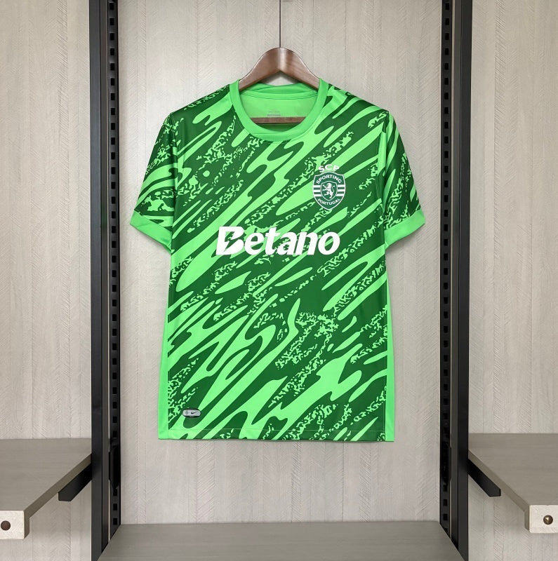 2025-26 Sporting Lisbon Goalkeeper Green S-2XL