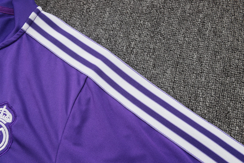 Conjunto de entrenamiento morado Edición especial del Real Madrid 2024-25 S-2XL