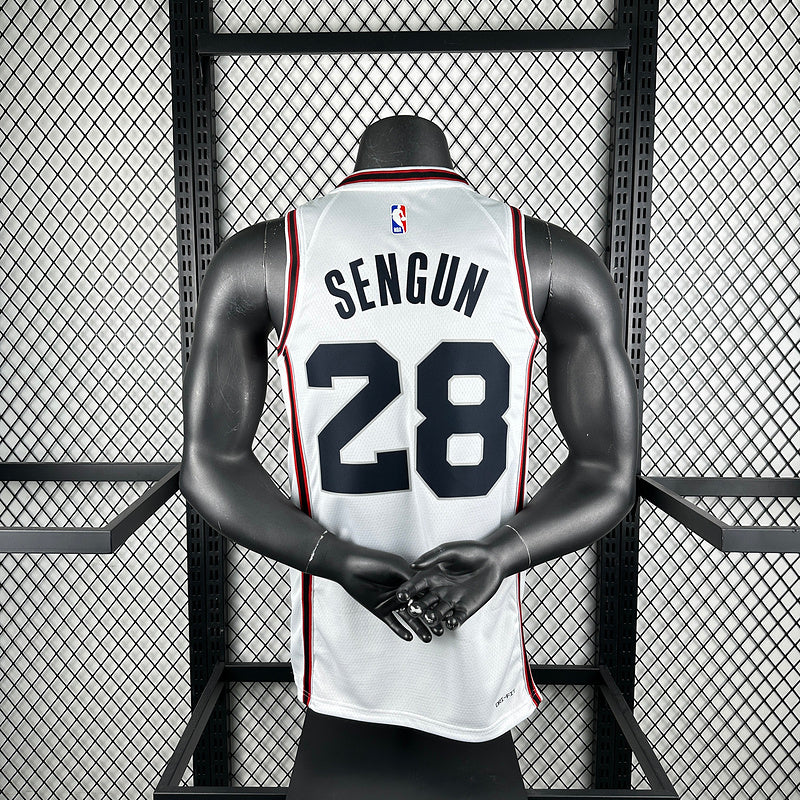 NBA 2024-25 Suns away purple No. 22 AYTON