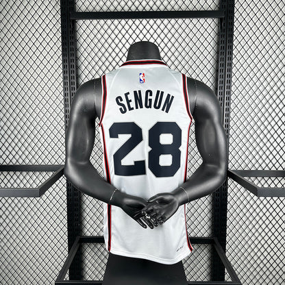 NBA 2024-25 Suns away purple No. 22 AYTON