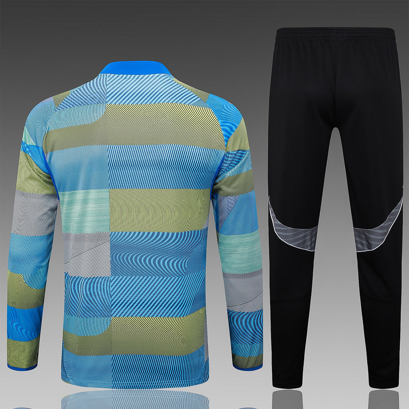 2023-24 Paris Saint-Germain PSG BEIGE Trainingsanzug-Set