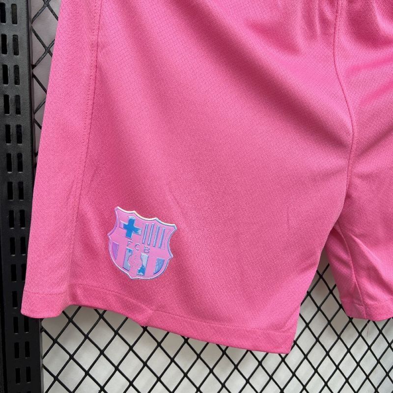 2025-26 Barcelona Special Pink Shorts S-2XL