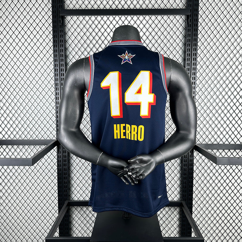 NBA 2024-25 Suns away purple No. 22 AYTON