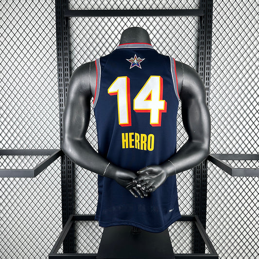 NBA 2024-25 Suns away purple No. 22 AYTON