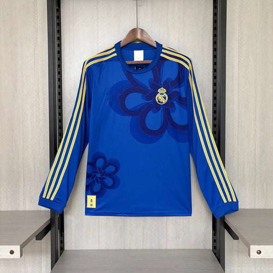 2026-27 Real Madrid Azul Edición Especial Manga Larga S-2XL