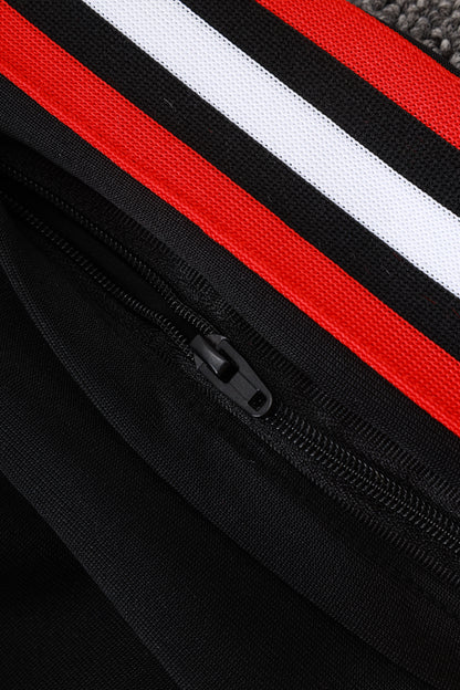 2026-27 Manchester United Black Full Zip Training Suit Adults Or Children