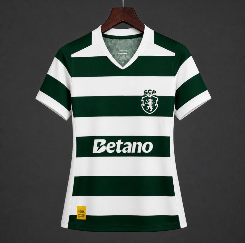 2026-27 Sporting CP Home Women S-2XL