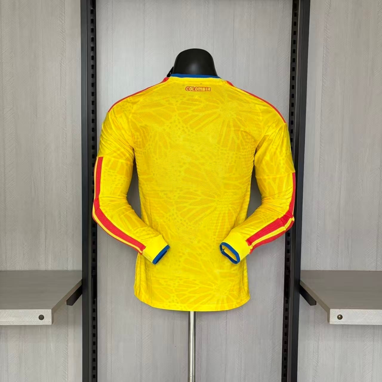 2026 Kolumbien Heimtrikot Langarm S-4XL