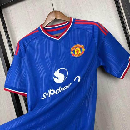 2026-27 Manchester United Auswärtstrikot Blau S-4XL