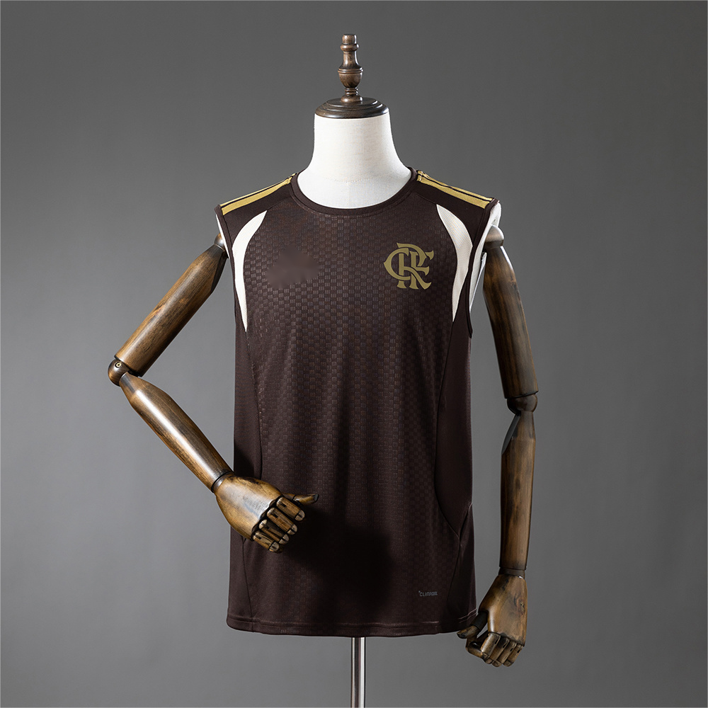 2026-27 Flamengo Training – Braunes Westentrikot S-4XL