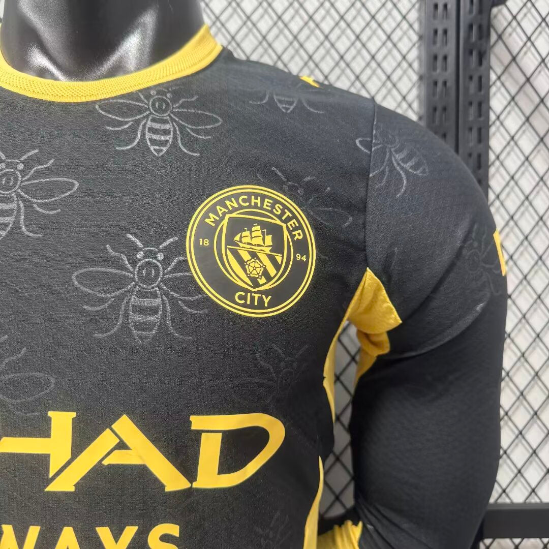 2026-27 Manchester City Away long Sleeved Player S-3XL