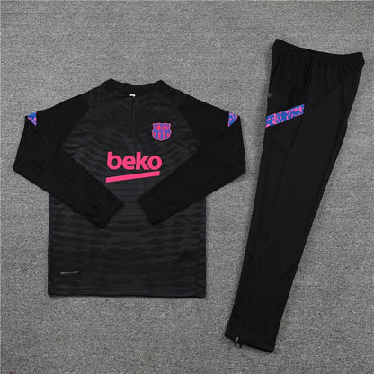 2021-22 barcelona Half Zip Training Suit Adults Or Children