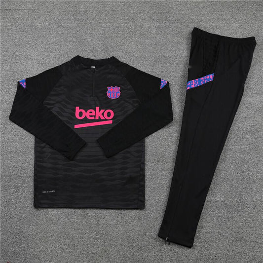 2021-22 barcelona Half Zip Training Suit Adults Or Children