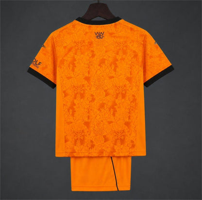 2026-27 Wolverhampton Wanderers Home Kids Size 16-28