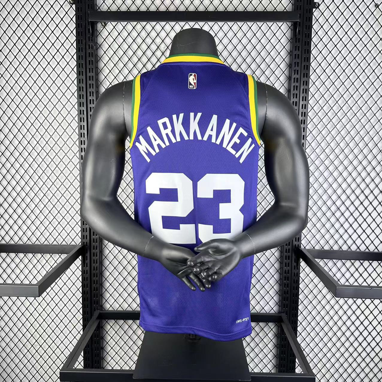 NBA 2024-25 Jazz Retro No. 23 MARKKANEN