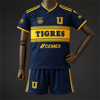 2026-27 Tigres UANL Navy Blue Kids Size 16-28
