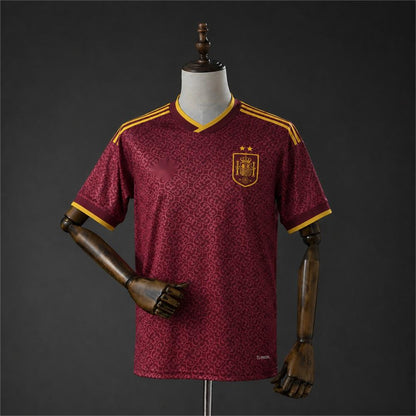 2026 Spain 2-Stars Red  Special Edition S-4XL
