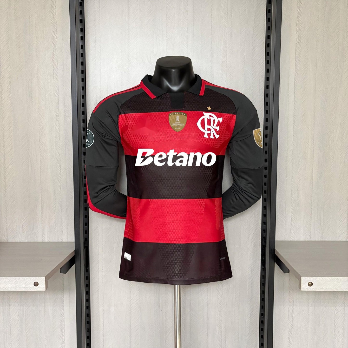 2026-27 Flamengo Home All Sponsors long-Sleeved Player S-3XL