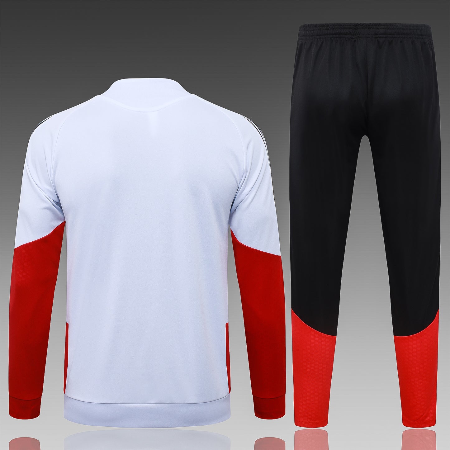 Traje largo de entrenamiento blanco Alemania 2026-27 S-2XL