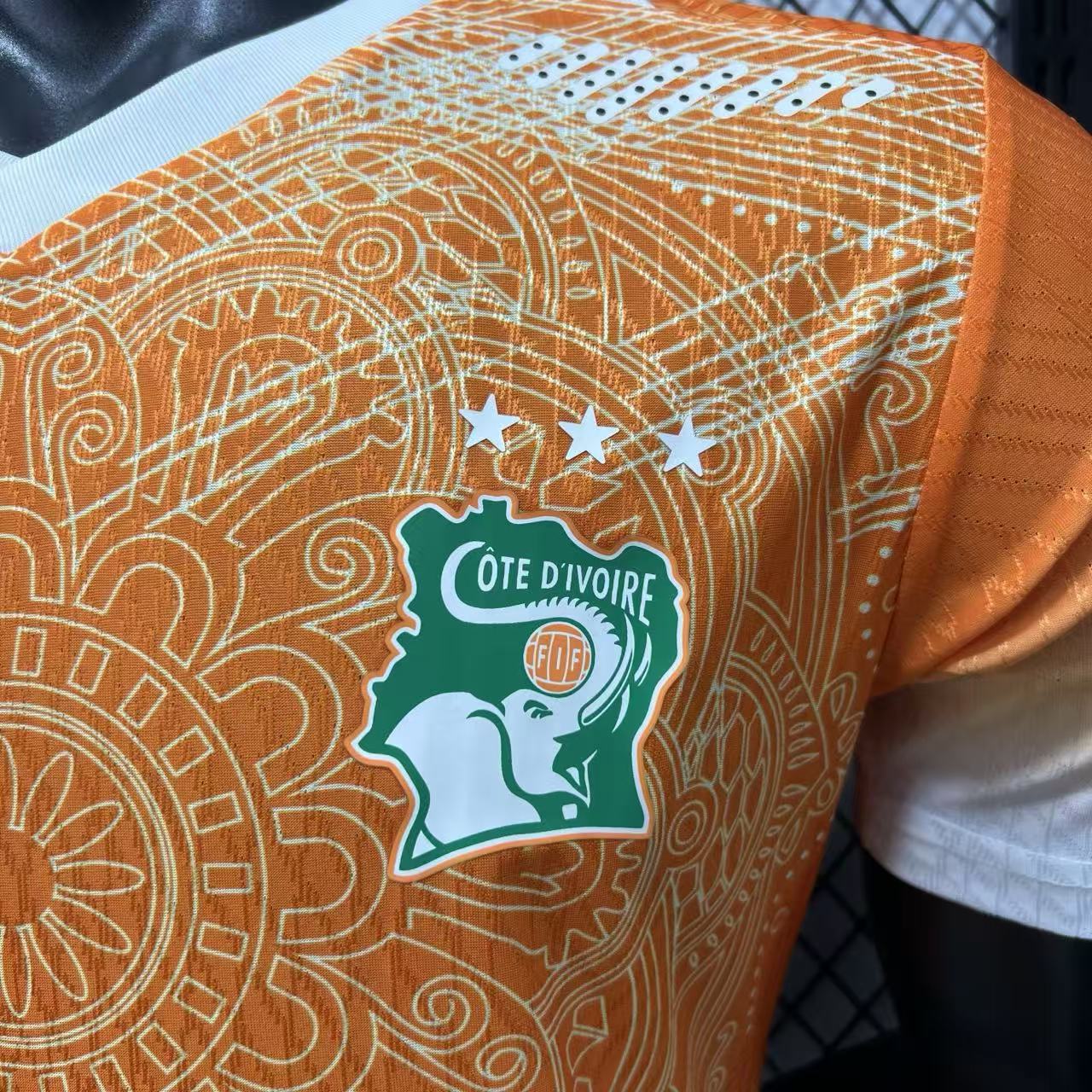 2026 Ivory Coast Yellow Players S-2XL