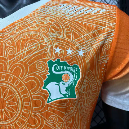 2026 Ivory Coast Yellow Players S-2XL
