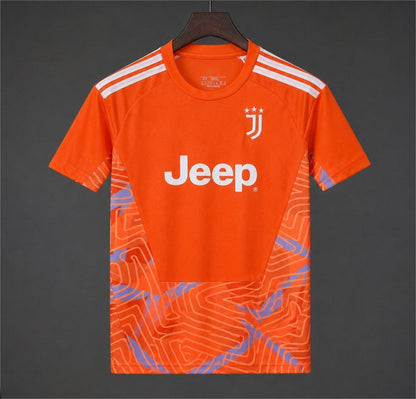 2026-27 Juventus Orange with Abstract Maze Pattern Goalkeeper S-2XL
