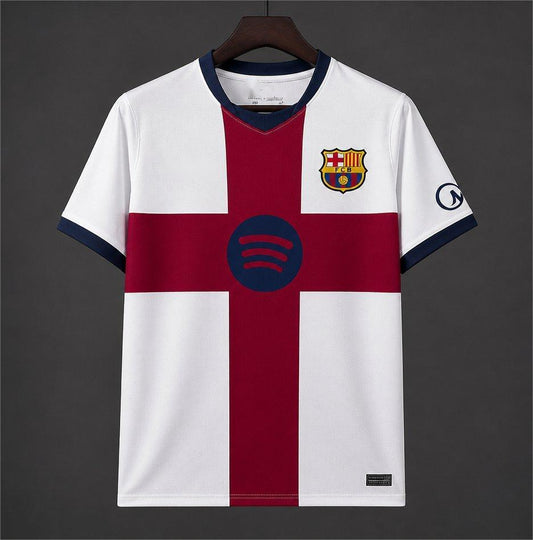 2026-27 Barcelona Fourth White Red S-4XL