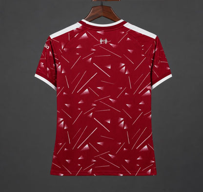 2026-27 Liverpool Home Red With Triangle Pattern Women S-4XL