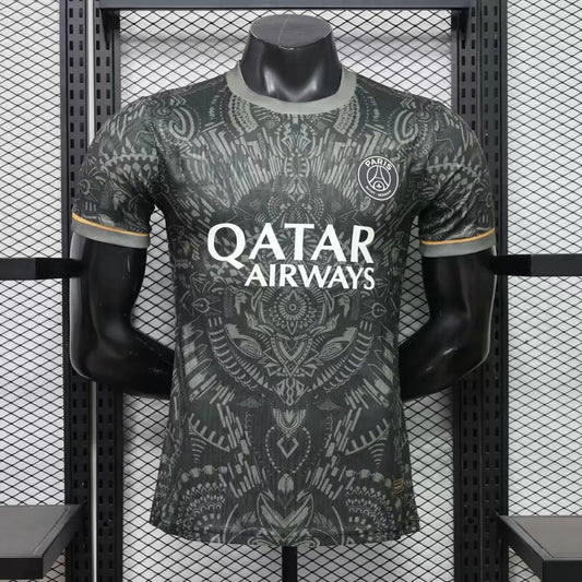 2026-27 Paris Black with Tribal Pattern Special Player S-3XL