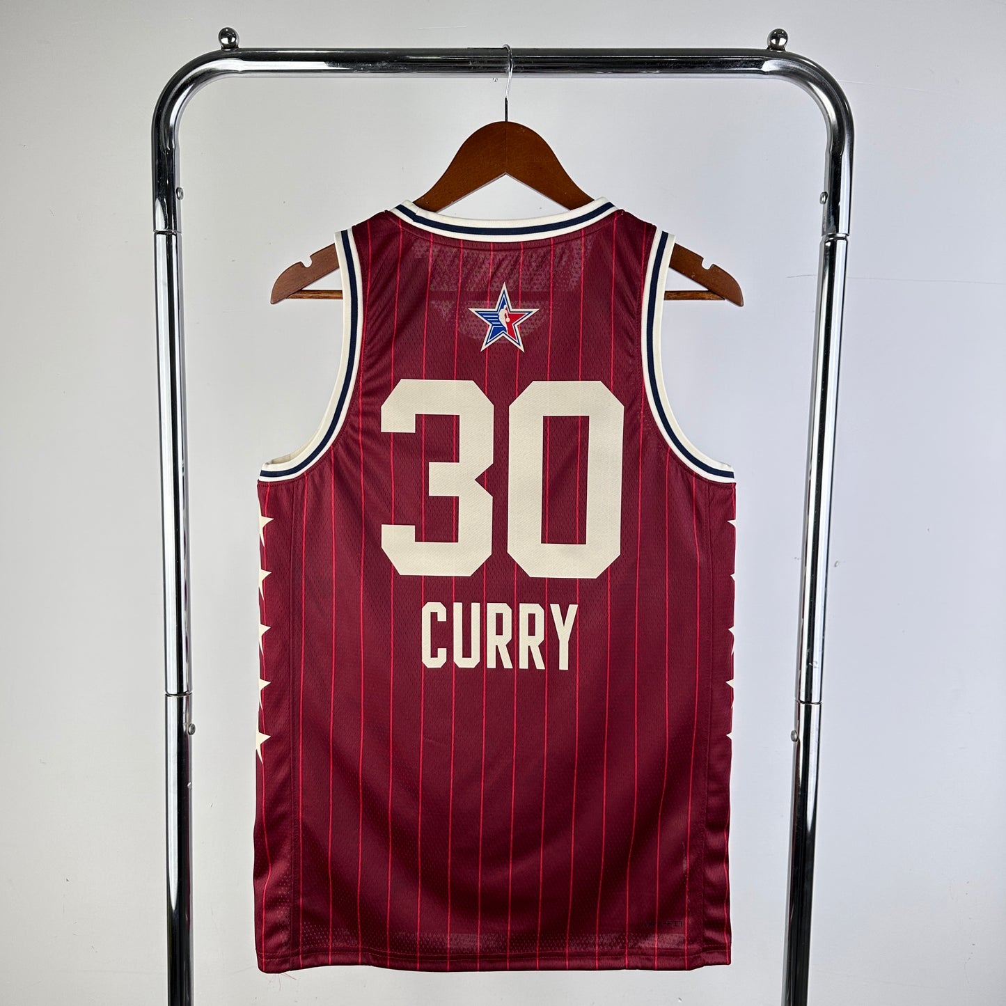 NBA 2024-25 All-Star Red No. 30 CURRY