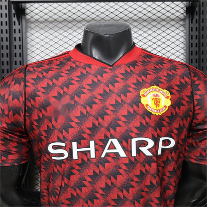 2026-27 Manchester United Home Red Vintage Remake Player S-3XL