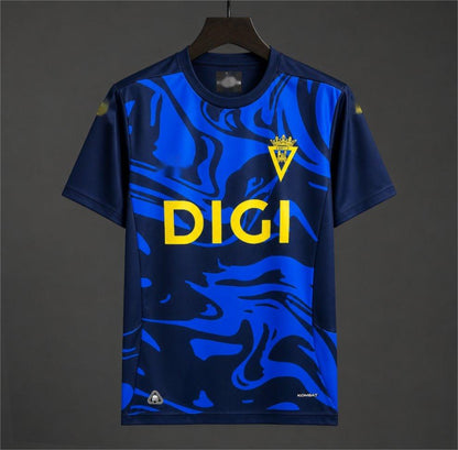 2026-27 Cádiz CF Navy Blue Marble Pattern Pre-Match S-4XL